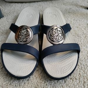 Croc sandals